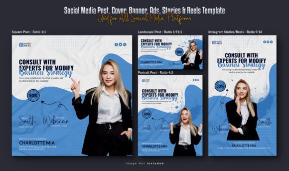 Download Business Social Media Templates - Premium Bundle