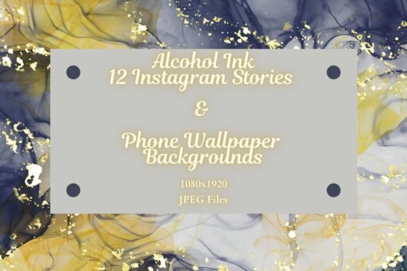 Download Alcohol Ink Instagram Story Background - Background Collection