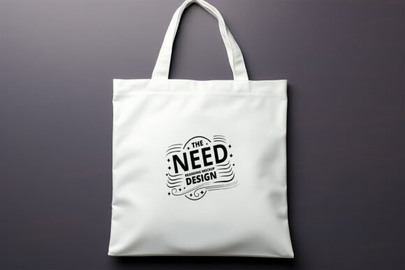Download White Tote Bag Branding Mockup - Branding mockup Collection
