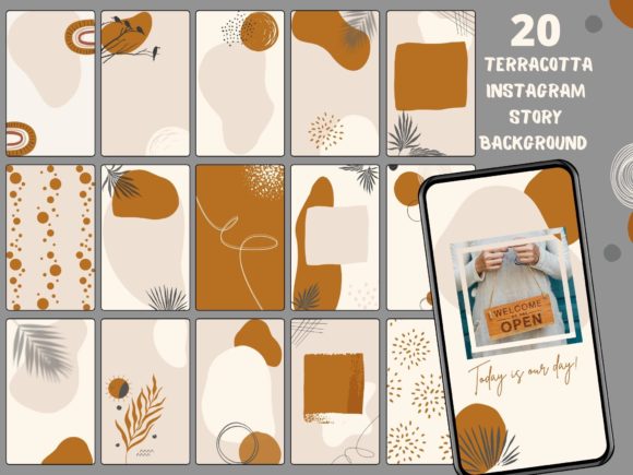 Download 20 Terracotta Instagram Story Background - Background Collection