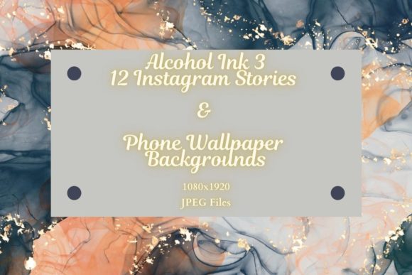 Download Alcohol Ink Instagram Story Background - Background Collection
