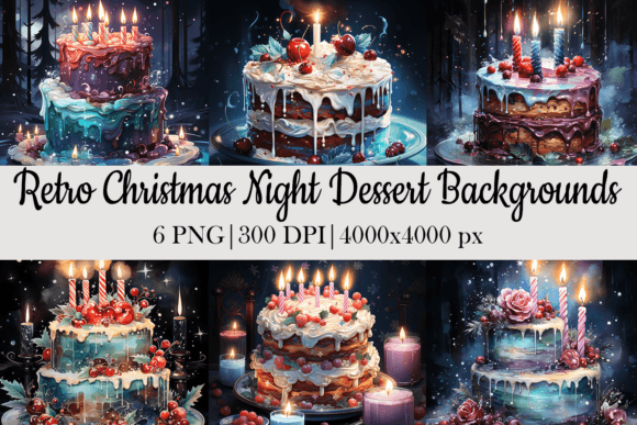 Download Christmas Dessert Background - Background Collection