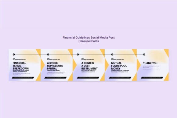 Download Colorful Financial Advice Social Kit - Social kit Collection