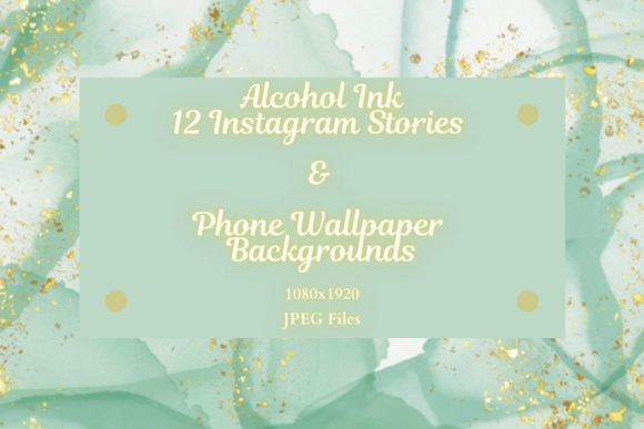 Download Alcohol Ink Instagram Story Background Bundle - Background Collection