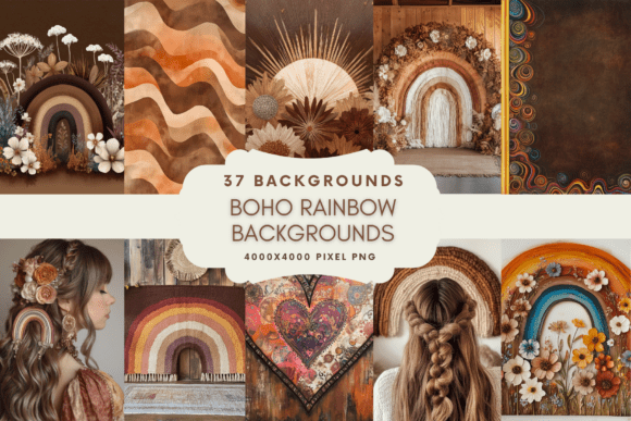 Download Boho Rainbow Backgrounds - Background Collection