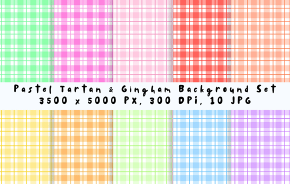 Download Pastel Tartan and Gingham Background - Background Collection